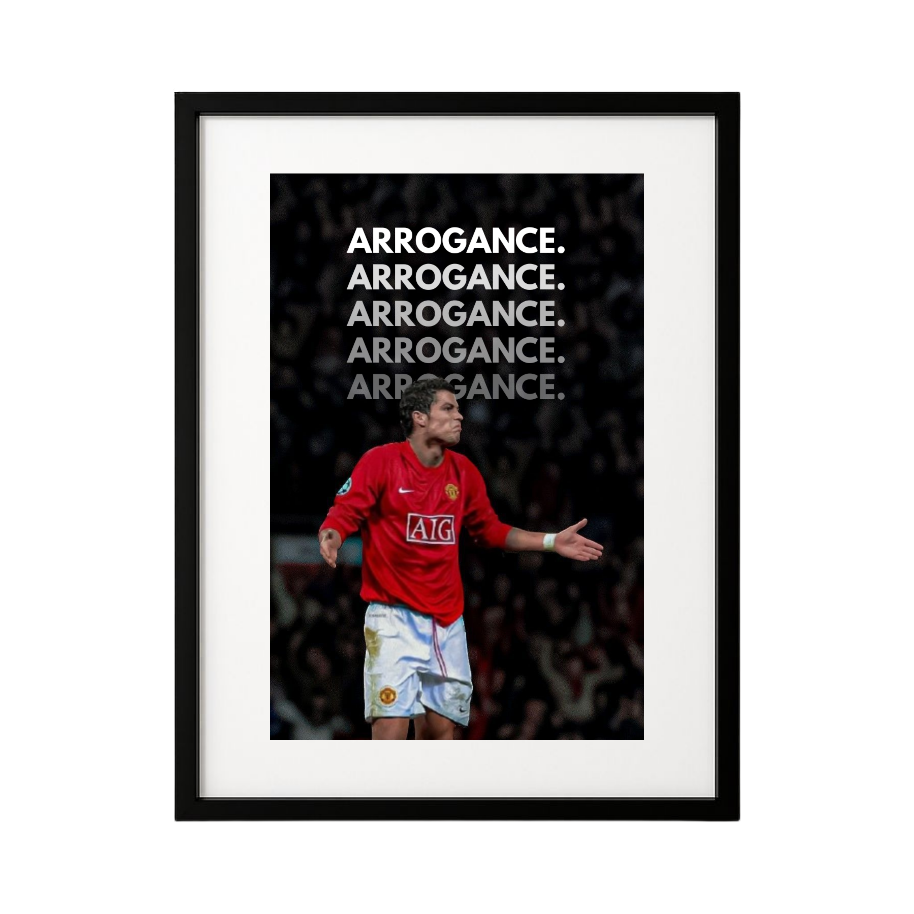 ARROGANCE - CRISTIANO RONALDO